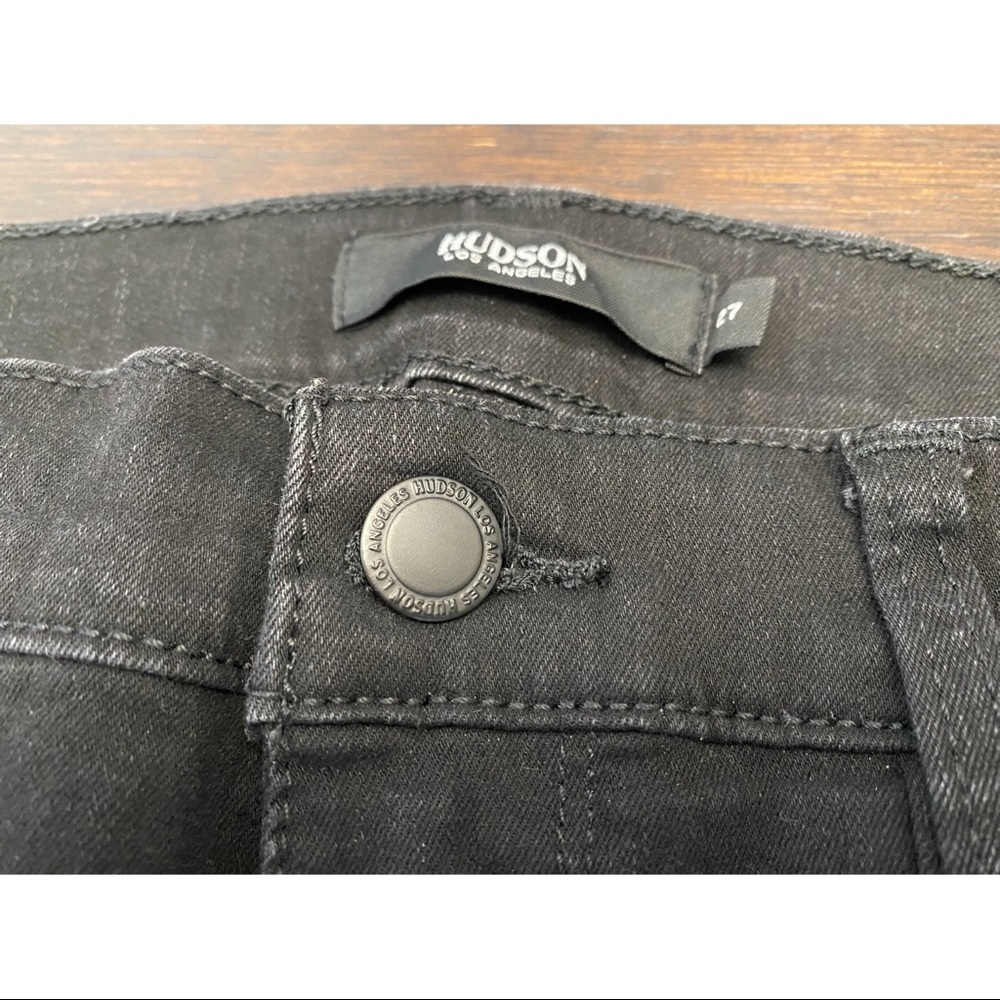 Hudson "Nico" Super Skinny Black 27 - Picture 9 of 14
